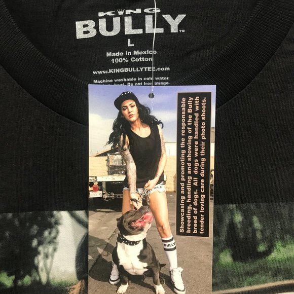 (L) King Bully brand Louie IV Men's Tee NWT DGA - Picture 4 of 5